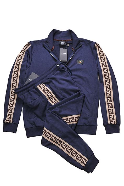 fendi traclsuit|fendi tracksuit navy.